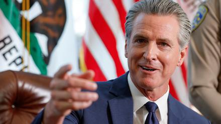 Demokratischer Hoffnungsträger: Kaliforniens Gouverneur Gavin Newsom.
