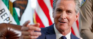 Demokratischer Hoffnungsträger: Kaliforniens Gouverneur Gavin Newsom.