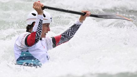 Die Olympia-Zweite Elena Lilik fuhr beim Weltcup in Tacen zum Sieg. (Archivbild)