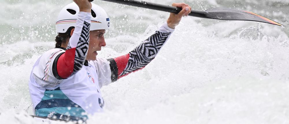 Die Olympia-Zweite Elena Lilik fuhr beim Weltcup in Tacen zum Sieg. (Archivbild)