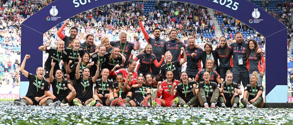 Der Sieg der Bayern-Fußballerinnen gegen Wolfsburg war verdient.