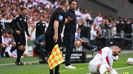 Musste verletzt vom Feld: Deniz Undav