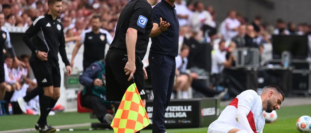 Musste verletzt vom Feld: Deniz Undav