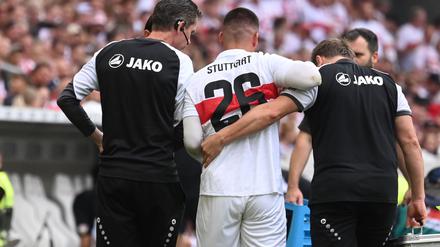 Deniz Undav musste früh vom Feld.