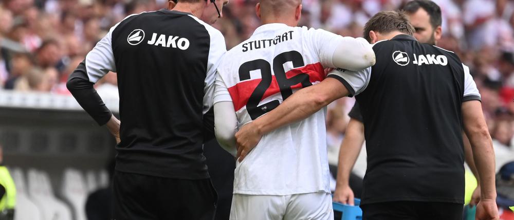 Deniz Undav musste früh vom Feld.