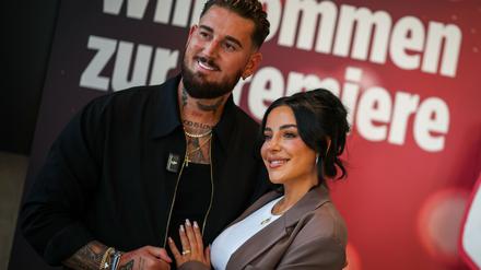 Die Reality-Stars Leyla und Mike Heiter (r) gaben sich das Ja-Wort. (Archivbild)