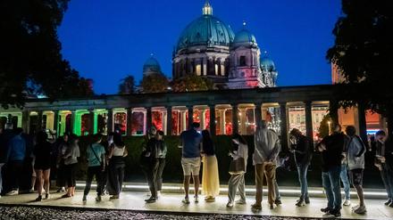 Die Lange Nacht der Museen findet in Berlin einmal jährlich statt. 