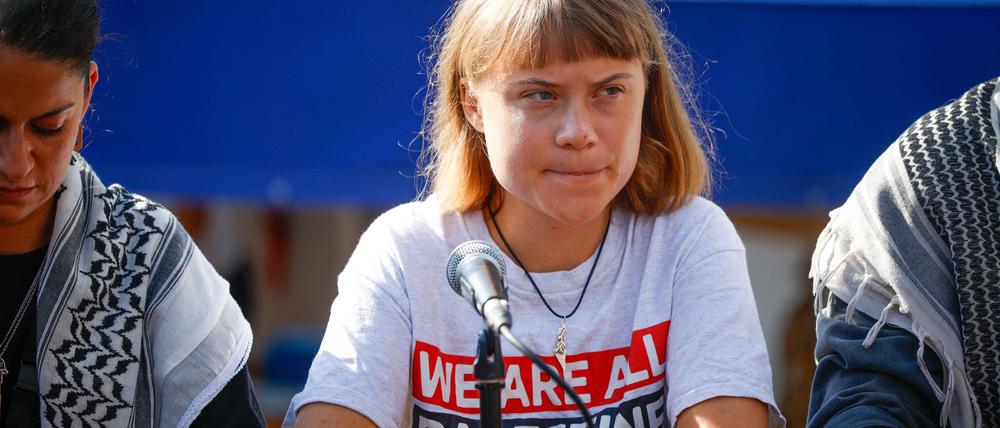 Greta Thunberg weist alle Antisemitismus-Vorwürfe zurück.