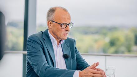 Bundeskanzler Friedrich Merz (CDU) im ZDF-Sommerinterview.