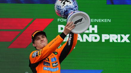 Oscar Piastri gewann das Rennen in Zandvoort.