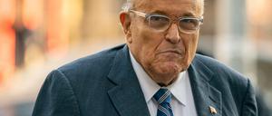 Rudy Giuliani im Januar bei einem Gerichtstermin in New York City.