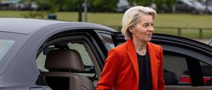 Das Flugzeug mit Ursula von der Leyen konnte am Ende sicher landen. (Archivbild)