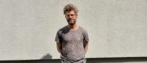 Wouter R. (39) absolviert eine Ausbildung zum Elektroniker für Energie- und Gebäudetechnik bei der Burzlaff GmbH.