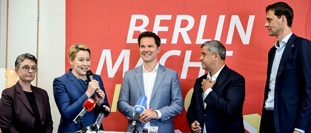 Spitzenkandidat Steffen Krach muss alles nun alleine richten.