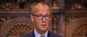 Der Bundeskanzler Friedrich Merz (CDU).