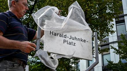 In Charlottenburg gibt es jetzt einen Harald-Juhnke-Platz. 