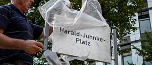 In Charlottenburg gibt es jetzt einen Harald-Juhnke-Platz. 