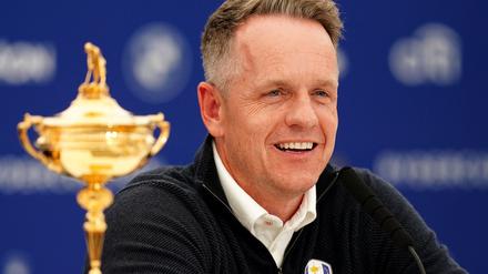 Europas Ryder-Cup-Kapitän Luke Donald hat seine zwölf Spieler für den Kontinentalvergleich mit den USA beisammen. (Archivbild)