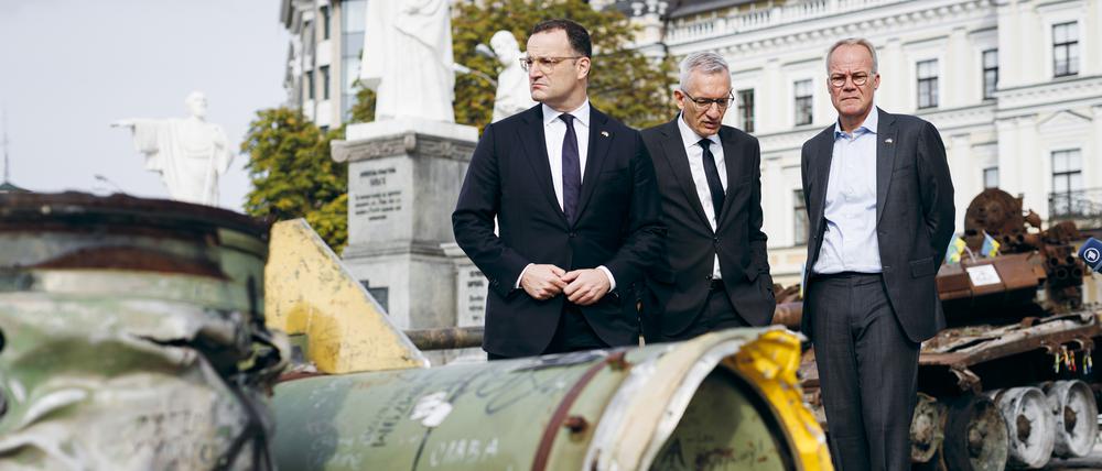 Miehrsch und Spahn in der Ukraine, 1.9.2025
