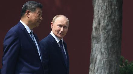 Wichtige Partner: Chinas Partei- und Staatschef Xi Jinping und der russische Präsident Wladimir Putin.