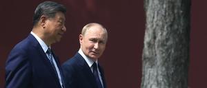 Wichtige Partner: Chinas Partei- und Staatschef Xi Jinping und der russische Präsident Wladimir Putin.