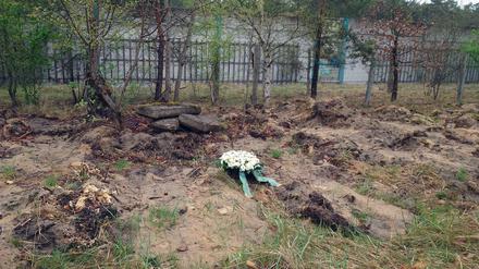 NS-Massengrab Waldfriedhof Ludwigsfelde“