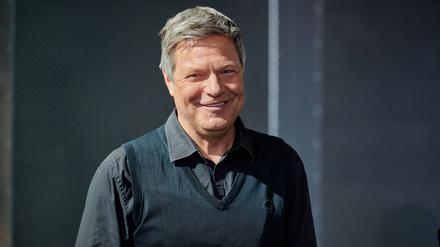Robert Habeck auf einer Grünen-Veranstaltung im April.