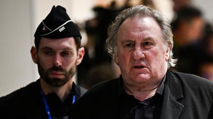 Der französische Filmstar Gérard Depardieu.