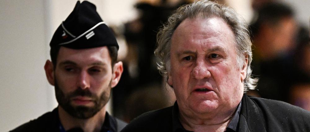 Der französische Filmstar Gérard Depardieu.
