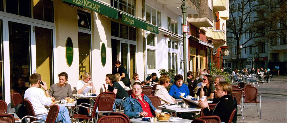 Vom „Dollinger“ aus ist das „Lentz“ schon in Sichtweite. Im letzteren Traditionslokal beginnt Michael Angele seine Erkundung des Stuttgarter Platzes.