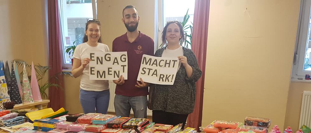 Daniela Lungwitz-Mohamad (links im Bild) hat den Verein gemeinsam mit ihrem Mann gegründet.