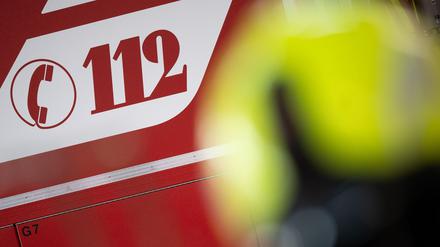 Einsatzwagen der Feuerwehr.