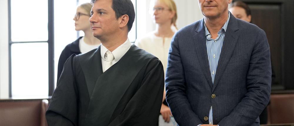 Blocks Ex-Ehemann Stephan Hensel schilderte vor Gericht die Silvesternacht 2023/24.