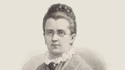 Eine engagierte Frau: die Berliner Frauenrechtlerin Lina Morgenstern.