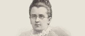 Eine engagierte Frau: die Berliner Frauenrechtlerin Lina Morgenstern.