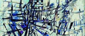 Wirbelnde Bewegungen: „Le vent“ von Maria Helena Vieira da Silva aus dem Jahr 1953.