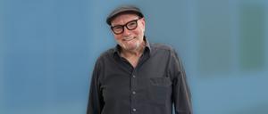Der Maler Luc Wolff in seinem Atelier in Berlin-Wilmersdorf.
