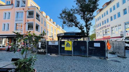 Der U-Bahnhof in der Altstadt. 