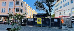 Der U-Bahnhof in der Altstadt. 