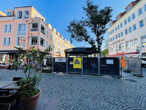 Der U-Bahnhof in der Altstadt. 