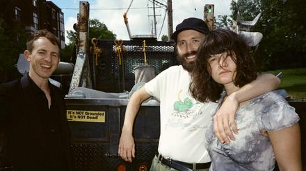 Big Thief: Adrienne Lenker, Buck Meek und James Krivchenia