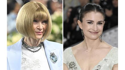Anna Wintour (links) geht, zumindest ein bisschen. Chloe Malle (rechts) steigt auf.