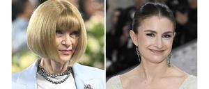Anna Wintour (links) geht, zumindest ein bisschen. Chloe Malle (rechts) steigt auf.