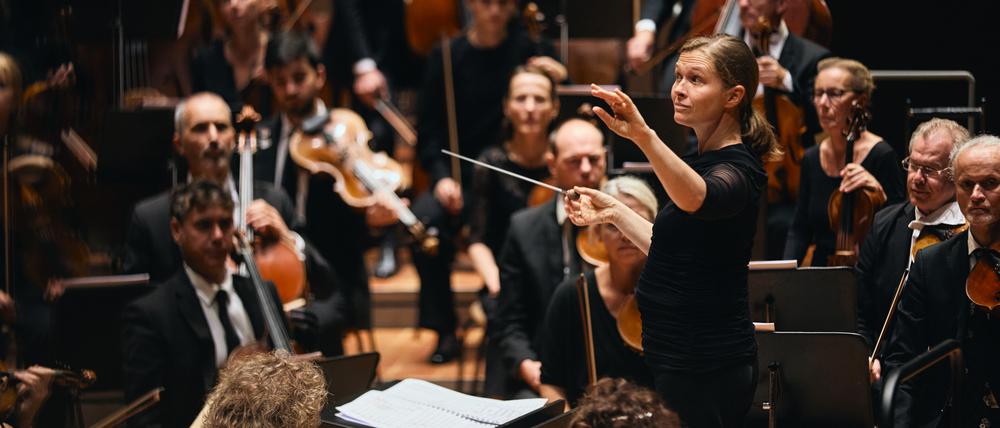 Das Orchestre Philharmonique de Radio France und Mirga Gražinytė-Tyla in der Berliner Philharmonie.