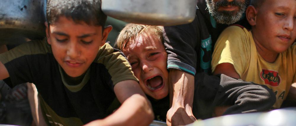 Jedes fünfte Kind in Gaza ist akut unterernährt.