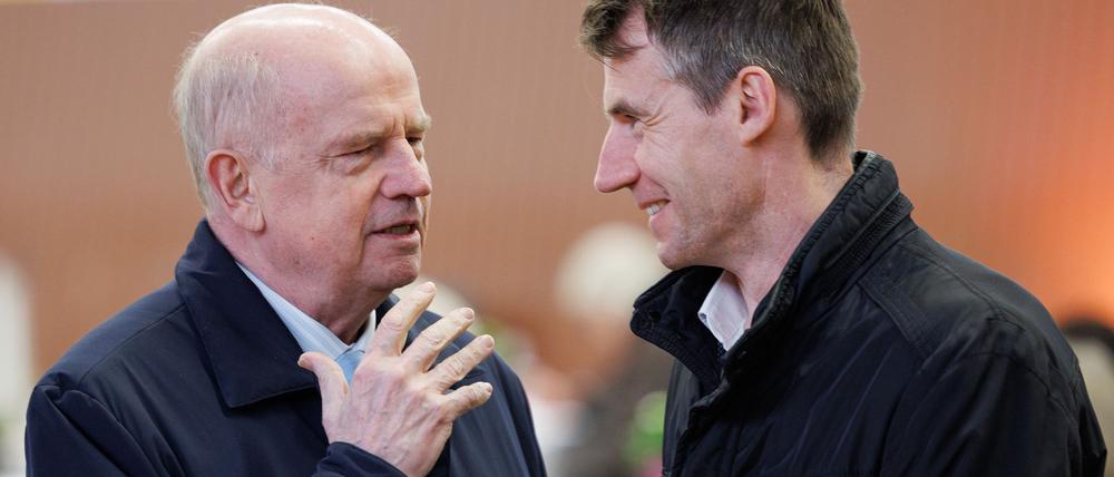 Präsident Martin Richenhagen (l) und Sport-Geschäftsführer Dennis Peiler (r) haben viel Arbeit vor sich.