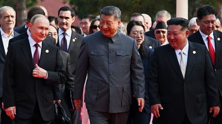 Putin und Xi philosophieren über die Kunst, noch älter zu werden.