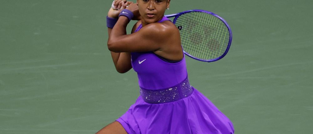 Naomi Osaka schaffte in New York den Halbfinaleinzug und trifft nun auf Wimbledon-Finalistin Amanda Anisimova.