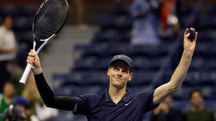 Jannik Sinner stürmte ins Halbfinale der US Open.