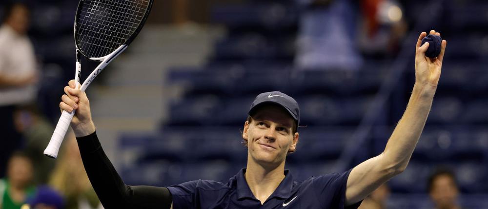 Jannik Sinner stürmte ins Halbfinale der US Open.